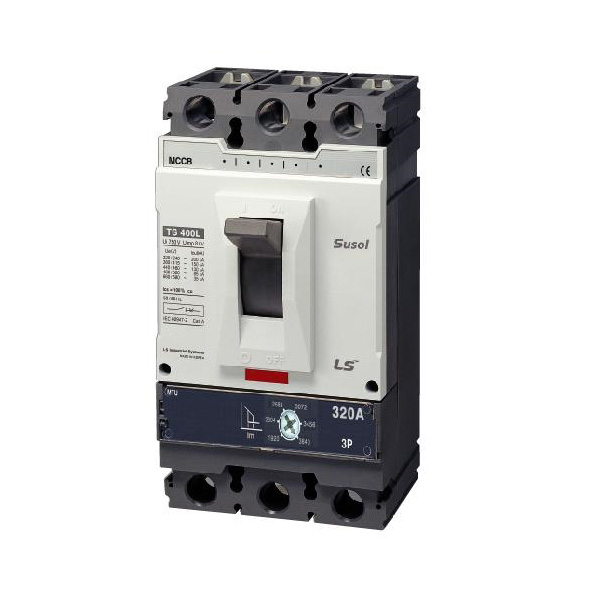 INTERRUPTOR CON REGULACION ELECTRONICA TS400N ETS33 400A 3P